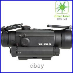 TRUGLO TRU-TEC 30mm Red Dot Sight with Integrated Green Laser TG8130GN