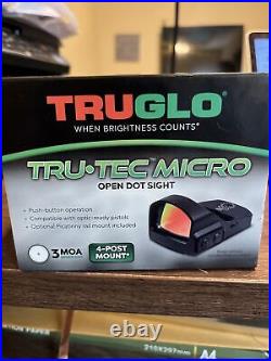 TRUGLO TRU-TEC Micro Green Dot Sight Like RMR 3MOA TG8100G