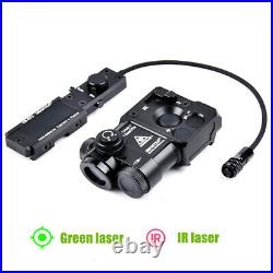 Tactical Aiming Laser PEQ Green IR Laser Sight with KV-D2 Switch Reset to Zero