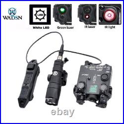 Tactical DBAL A2 IR illumination Green Laser M600C Scout light LED Dual Switch