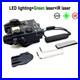 Tactical DBAL-A2 PEQ-15A IR/Green Visible Dual Beam Aiming Laser Dot Sight Light
