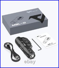 Tactical Flashlight Green Laser Combo USB Rechargeable Tactical Flashlight Green Laser Combo USB Rechargeable