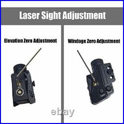 Tactical Flashlight Laser Sight Combo, Bright Green Laser Light Combo, Pistol