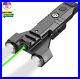 Tactical Flashlight with Green Laser Beam Combo 1450lm Weapon Light Picatinny