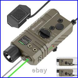 Tactical Green Laser & IR Laser Combo for Mlok/Picatinny Mount Bright, Versati
