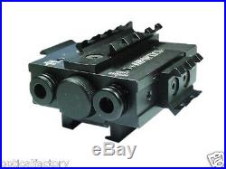 Tactical Green Laser & Infrared Night Vision Laser Combo Sight + Picatinny Rail