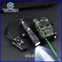 Tactical Hunting Metal Aiming Laser Sight Device M300 Flashlight Dual Switch Kit