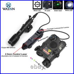 Tactical Hunting PEQ 15 UHP Green IR Dot Laser Sight M600 Flashlight Dual Switch Tactical Hunting PEQ 15 UHP Green IR Dot Laser Sight M600 Flashlight Dual Switch