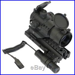 Tactical Kit with Green Laser + Red Dot Sight + Trirail + Fits Marlin 1894 1895