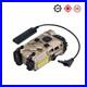 Tactical Metal Aiming Device Red Blue IR Dot Laser Sight LED Illuminated PEQ Kit