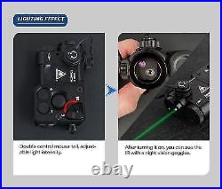 Tactical Metal Perst-4 Laser Red Green Blue IR Strobe Sight P4 Combined Device