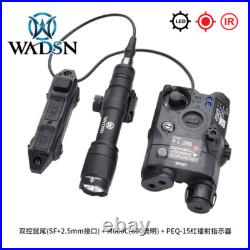 Tactical PEQ15 Red Laser IR Laser Sight Hunting Metal M300 Weapon Flashlight Kit Tactical PEQ15 Red Laser IR Laser Sight Hunting Metal M300 Weapon Flashlight Kit