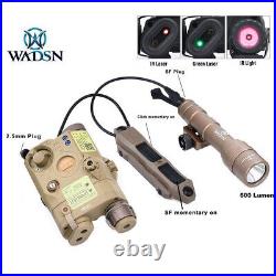Tactical PEQ-15 IR Illuminator Green Laser IR Laser Aiming Sight Flashlight Kit Tactical PEQ-15 IR Illuminator Green Laser IR Laser Aiming Sight Flashlight Kit