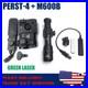 Tactical PERST-4 Aiming Sight IR & Green Laser + M600B Flashlight For Rifle US