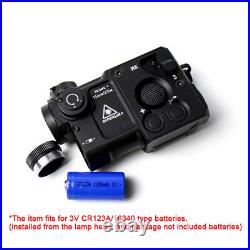 Tactical PERST-4 Green Dot Pointer Sight IR Aiming Laser with M600B Weaponlight