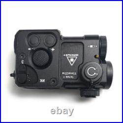 Tactical PERST-4 Green Dot Pointer Sight IR Aiming Laser with M600B Weaponlight