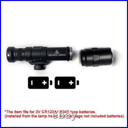 Tactical PERST-4 Green Dot Pointer Sight IR Aiming Laser with M600B Weaponlight