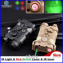 Tactical Picatinny NGAL IR LED Red Green Laser Sight M340A MLOK Flashlight Combo