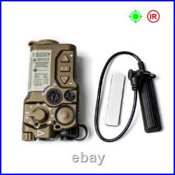 Tactical RAID-X IR Aiming Sight Green Laser IR Night Vision Light Fit 20mm Rail