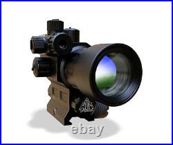 Tactical Red Dot Reflex Sight with Red Laser Combo, Aimpro ALFA Rifle Scope