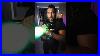 The Flashlight Has A Green Laser