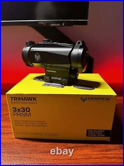 Trihawk 3x30mm Green Ir Moa Reticle Prism Sight