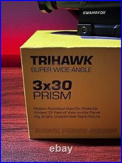 Trihawk 3x30mm Green Ir Moa Reticle Prism Sight