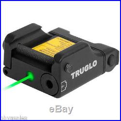 TruGlo Micro-Tac GREEN Laser Sight Mounts to Standard Picatinny Rail TG7630G
