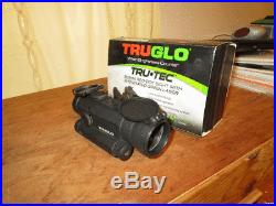 TruGlo TG8130GN TRUTEC 30MM REDDOT SIGHT With INTEGRATED LASER