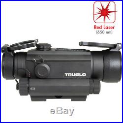 Truglo Tru Tec 30MM Red Dot Sight Integrated Red Laser TG8130RN