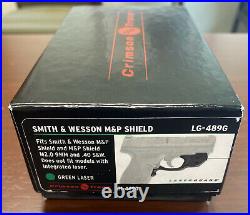Used Crimson Trace Laserguard Green Laser Sight S&W M&P Shield LG-489G