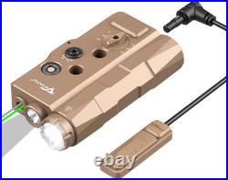V848 Laser Light Combo, Green/IR Laser 1700LM Flashlight/IR Illuminator