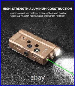 V848 Laser Light Combo, Green/IR Laser 1700LM Flashlight/IR Illuminator
