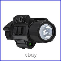 VISM Tactical Green Laser Sight with LED Light for GLOCK 9mm 17 20 21 22 34 Pistol