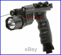 Vector Optics Cobra Tactical Fore Grip Flashlight Green Laser Combo Sight g2