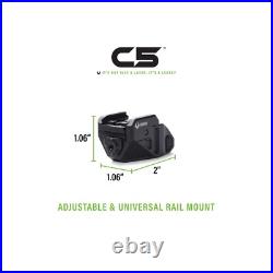 Viridian C5 Universal Pistol Mounted Green Laser with SAFECharge #930-0024