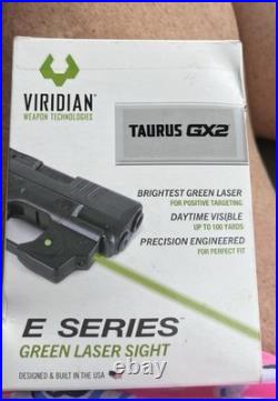 Viridian E-SERIES Green Laser Sight For Taurus GX2 Pistols #912-0099