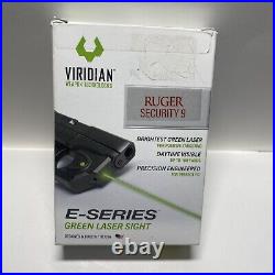 Viridian E SERIES Green Laser Sight for Ruger Security 9 and 380 New-Open Box
