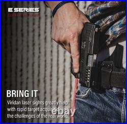 Viridian E Series Red Laser Sight for Taurus 738 TCP, Gun Sight with Ambidext