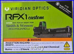 Viridian Green Dot Optic RFX1 Custom Smith Bodyguard 2.0 S&W