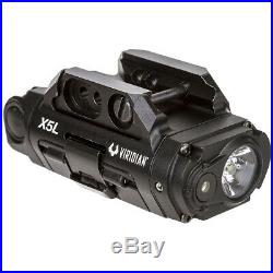 Viridian Green Laser Sight with Tactical Light and HD Camera, Black