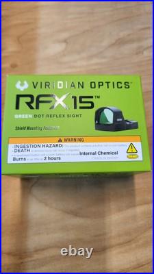 Viridian Optics RFX15 Green DOT Reflex Sight 3 MOA (Brand New) Viridian Optics RFX15 Green DOT Reflex Sight 3 MOA (Brand New)