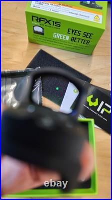 Viridian Optics RFX15 Green DOT Reflex Sight 3 MOA (Brand New) Viridian Optics RFX15 Green DOT Reflex Sight 3 MOA (Brand New)