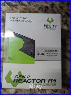 Viridian REACTOR R5 Gen 2 Green Laser Sight for Glocks