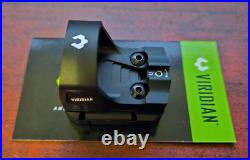 Viridian RFX15 Green Dot Reflex Sight 3 MOA 17x24mm Shield Footprint 981-0019