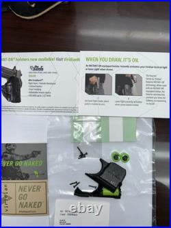 Viridian Reactor 5 Gen 2 Green Laser Sight Sig P238/P938 With 2 Holsters EUC Viridian Reactor 5 Gen 2 Green Laser Sight Sig P238/P938 With 2 Holsters EUC
