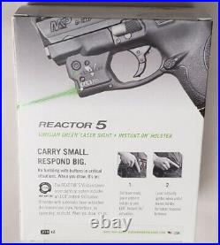 Viridian Reactor 5 Gen II Green Laser Ruger LCP2 with ECR Instant On IWB Holster