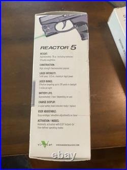 Viridian Reactor 5 Green Laser Sight Glock 42 with Instant-On Holster New in Box