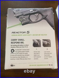 Viridian Reactor 5 Green Laser Sight Glock 42 with Instant-On Holster New in Box