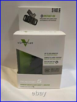 Viridian Reactor 5 Green Laser Sight with Instant-On Holster for Glock Gen3 and 4